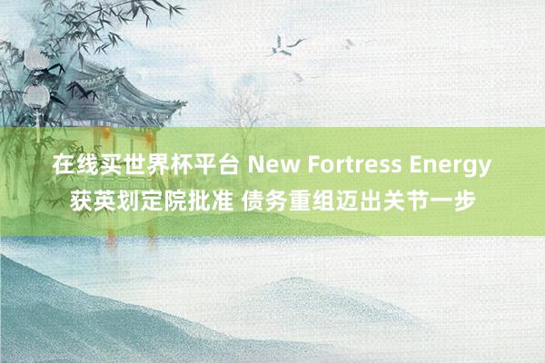 在线买世界杯平台 New Fortress Energy获英划定院批准 债务重组迈出关节一步