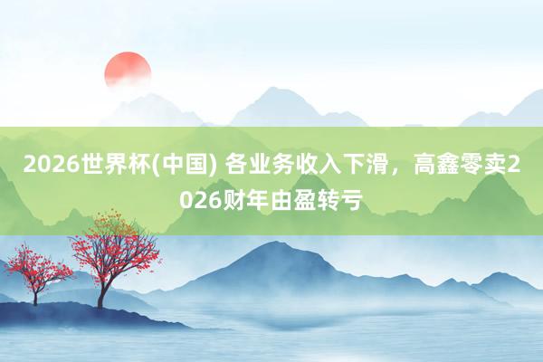 2026世界杯(中国) 各业务收入下滑,高鑫零卖2026财年由盈转亏