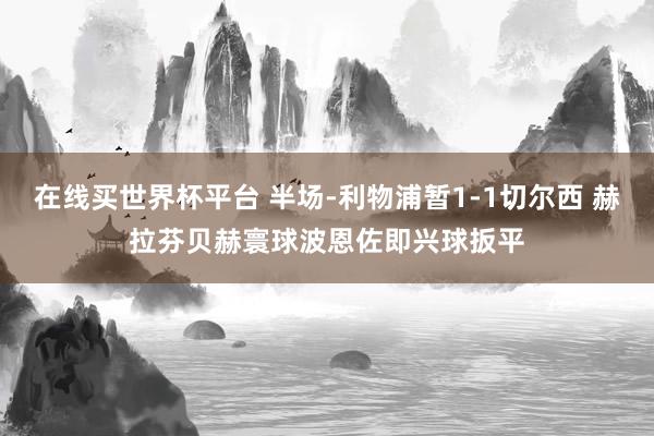 在线买世界杯平台 半场-利物浦暂1-1切尔西 赫拉芬贝赫寰球波恩佐即兴球扳平